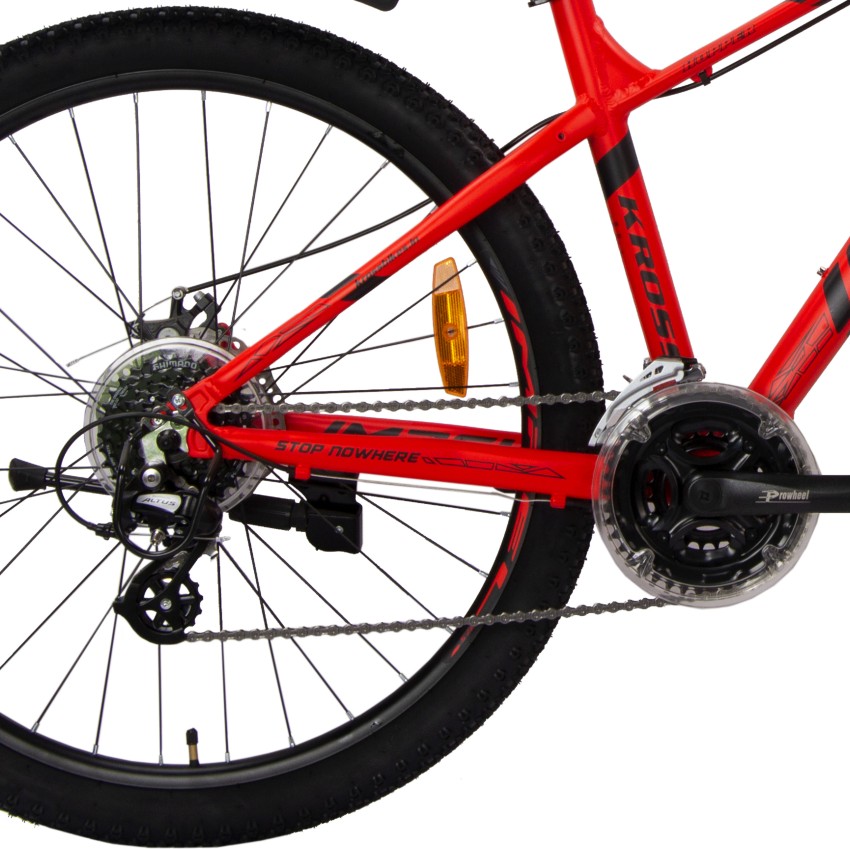 Red and black carrera 2025 bike