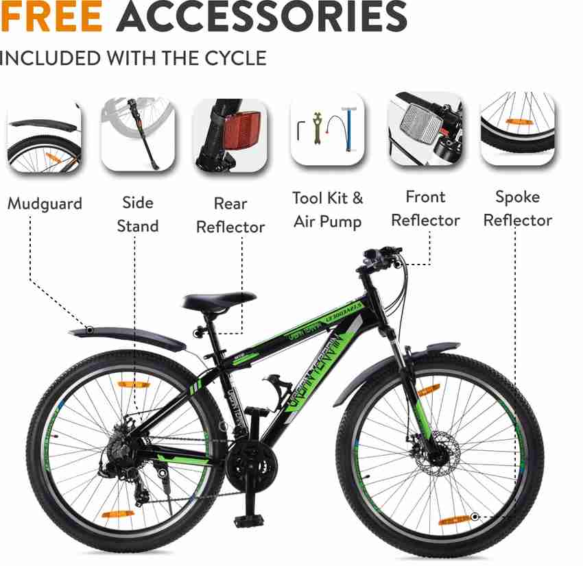 Urban Terrain UT3003A27.5 Alloy MTB with 21 Shimano Gear and
