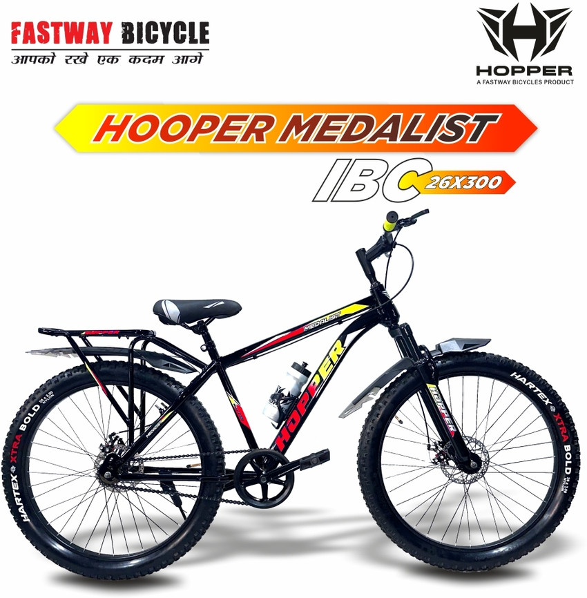 Fastway Bicycle HOPPER 26T MEDALIST 3.00 F SHOX DUAL DISC BRAKE RED YELLOW 26 T Fat Tyre Cycle Price in India Buy Fastway Bicycle HOPPER 26T MEDALIST 3.00 F SHOX DUAL DISC BRAKE RED YELLOW