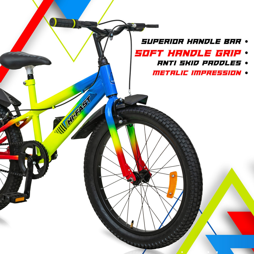Hi Fast Color Punch Sports Cycle For Boys Girls Age 7 To 10 Years 85 Assembled 20 T Road Cycle Price in India Buy Hi Fast Color Punch Sports Cycle For Boys