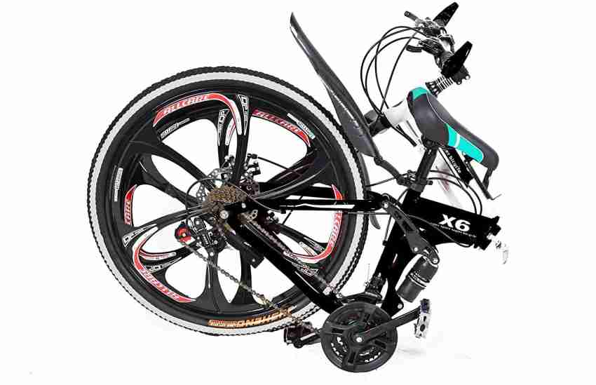 QUESEC Kai Bikes Latest BMW X6 Series 6 Spoke Bicycle 26 T Folding