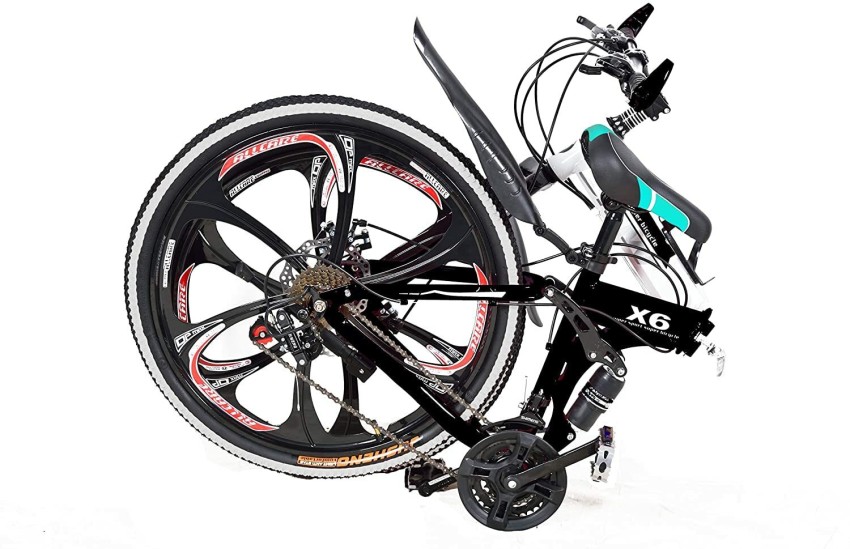 QUESEC Kai Bikes Latest BMW X6 Series 6 Spoke Bicycle 26 T Folding Bikes Folding Cycle Price in India Buy QUESEC Kai Bikes Latest BMW X6 Series 6 Spoke Bicycle 26 T