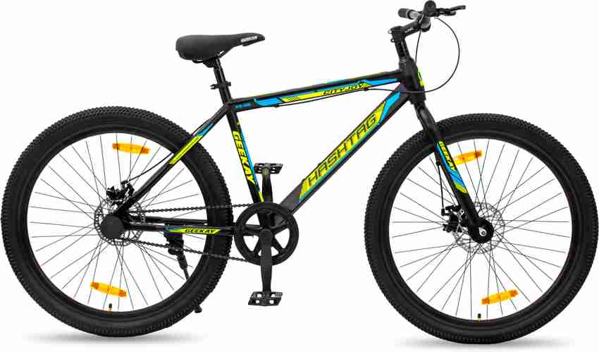 Geekay Hashtag 27.5T Single Speed Cycle with Dual disc Brakes