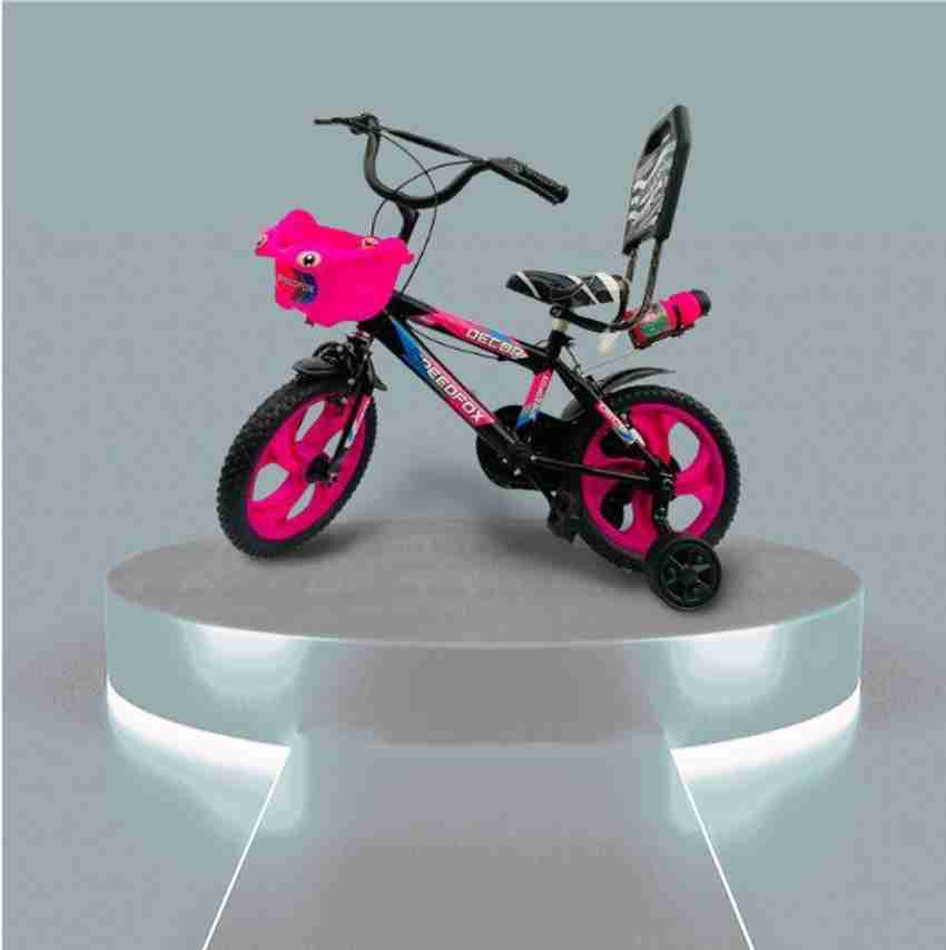 Girl and deals boy cycle
