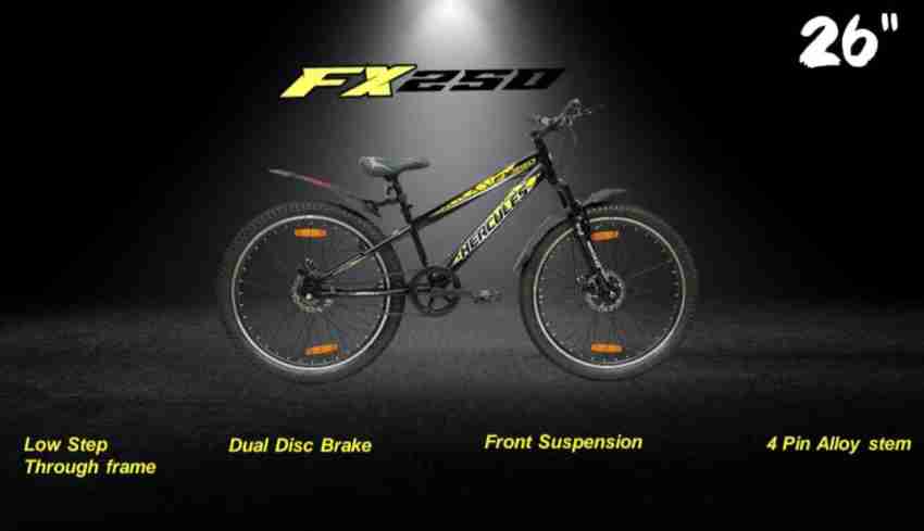 HERCULES FX 250 Front Suspension Dual Disc Brake 26 T