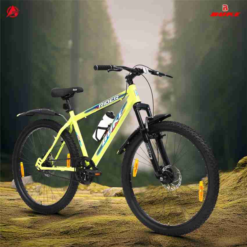 AVON Buke Rider 27.5T Stylish Green MTB with Suspension and Disc Brakes 27.5 T Hybrid Cycle City Bike Price in India Buy AVON Buke Rider 27.5T Stylish Green MTB with Suspension and