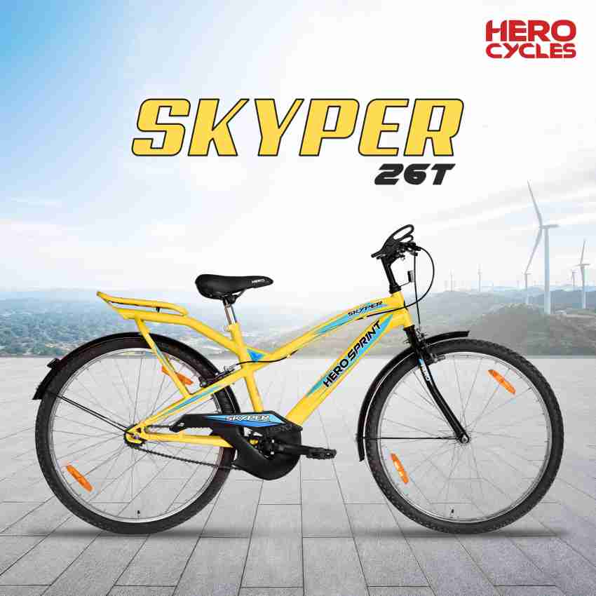 HERO Skyper 26 T Mountain Hardtail Cycle Price in India Buy HERO