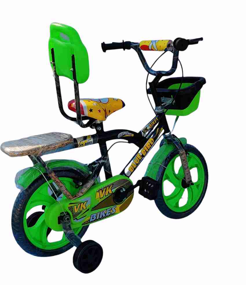 ROXX CARDY BICYCLE 14 T ROCKY NEW GREEN FOR 2 TO 4 YEAR KIDS
