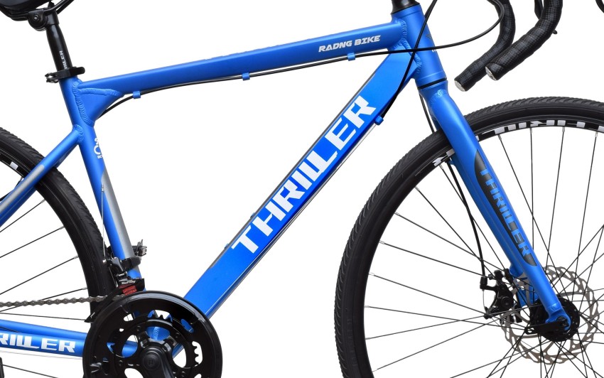 Blue best sale racing bike