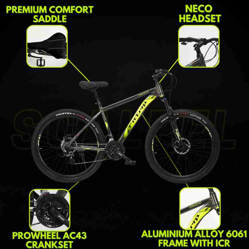 FitTrip Scalpel 21 Spd Shimano Altus JAK 7 Dual Disk Brakes