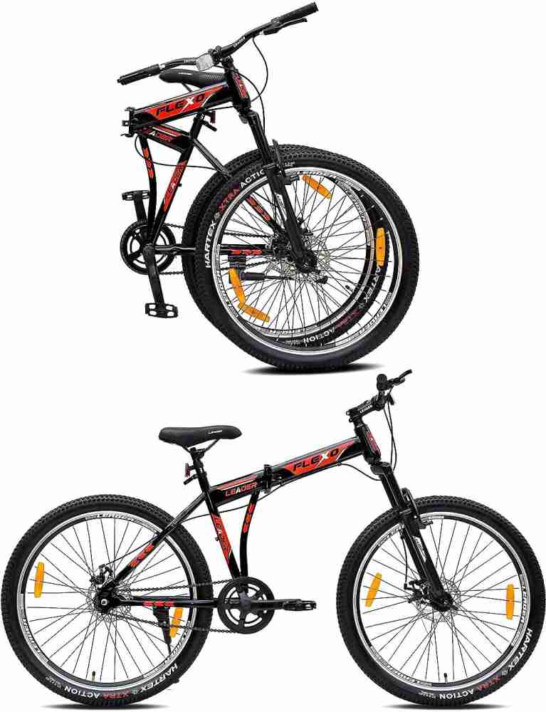 LEADER Flexo FS DD Foldable Bicycle without gear 27.5 T Folding Bikes Folding Cycle