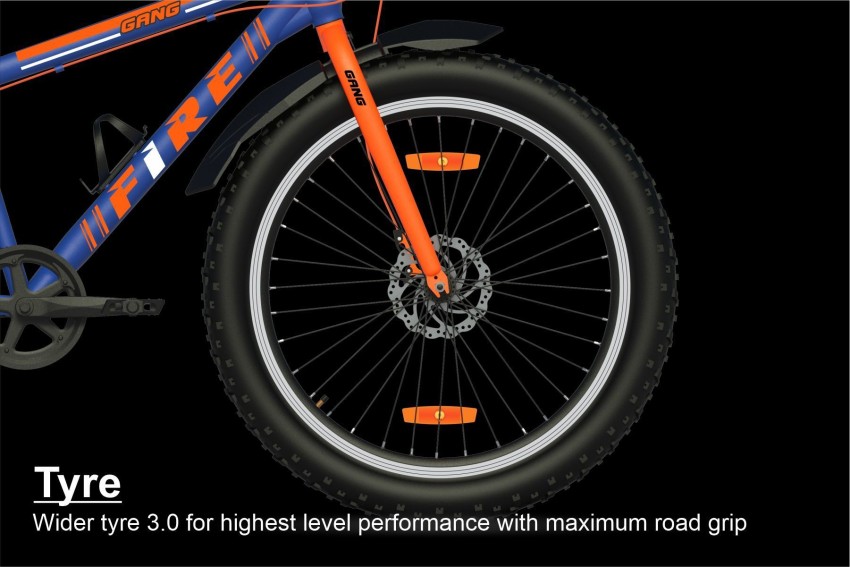 GANG Fire Non Suspension Dual Disc 24T 24 T Fat Tyre Cycle Price