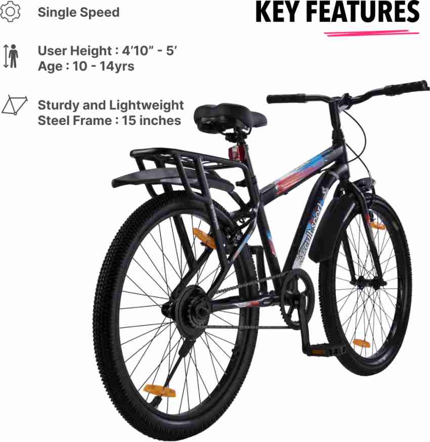 Black mountain cheap bike 24 inch