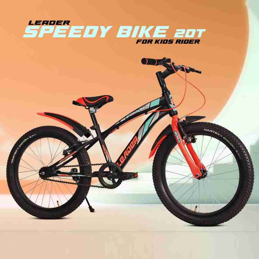LEADER Speedy Bike 20T Kids Cycle Ideal for 7 10 years Age 20 T Mountain Cycle Price in India Buy LEADER Speedy Bike 20T Kids Cycle Ideal for 7 10 years Age 20