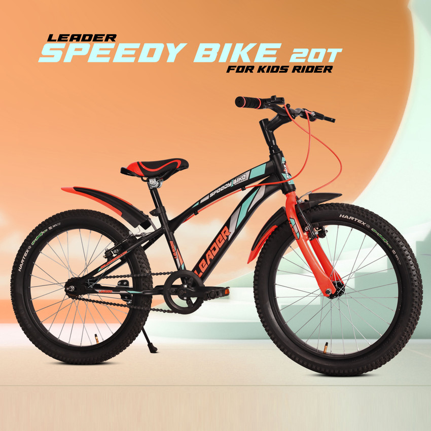LEADER Speedy Bike 20T Kids Cycle Ideal for 7 10 years Age 20 T Mountain Cycle Price in India Buy LEADER Speedy Bike 20T Kids Cycle Ideal for 7 10 years Age 20