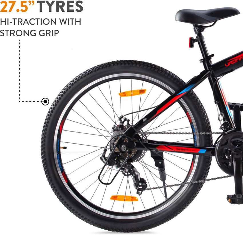 Urban Terrain Shimano Geared Cycles for Men with Front