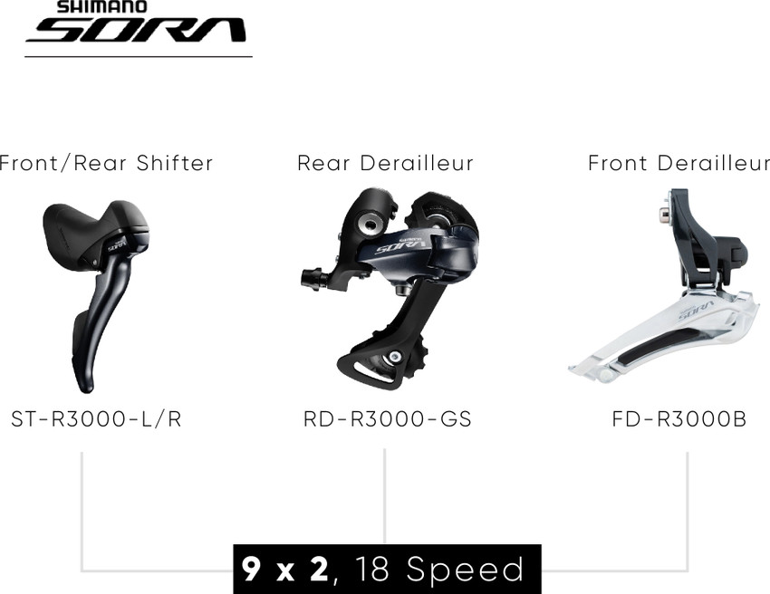 18 shop speed derailleur