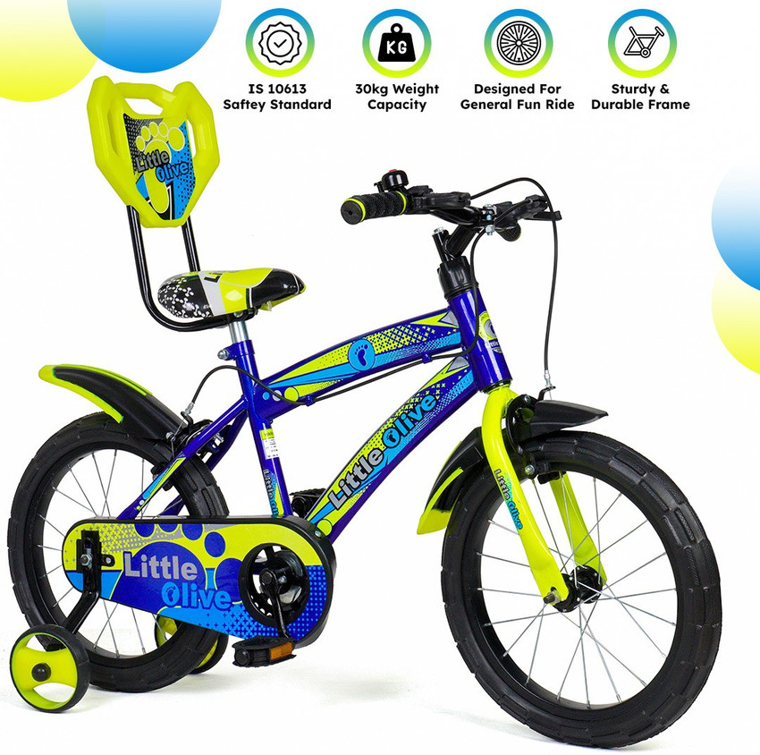 Little Olive 16 T Cycles for Kids Blue 16 T Road Cycle