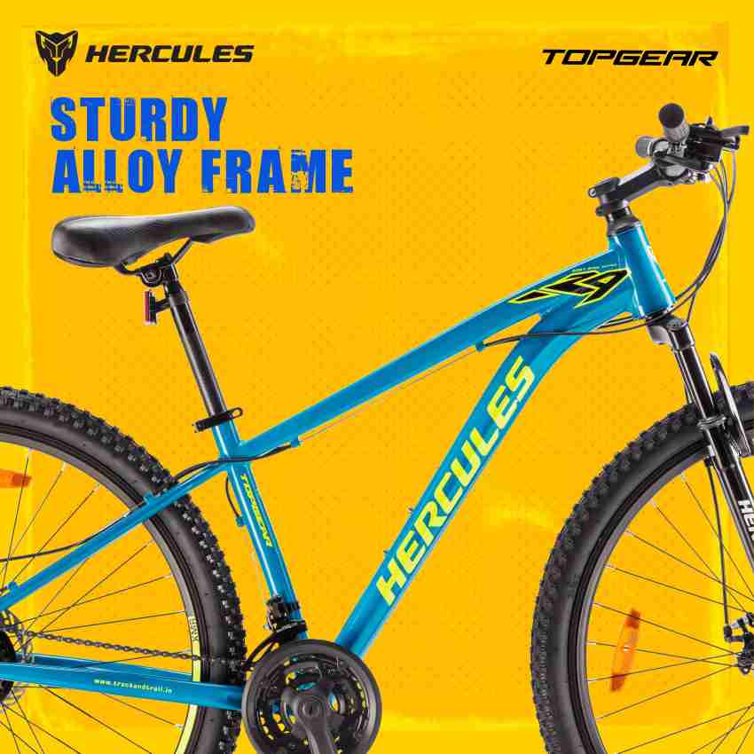 HERCULES TOP GEAR A29 XR1 29 T Mountain Cycle Price in India Buy HERCULES TOP GEAR A29 XR1 29 T Mountain Cycle online at Flipkart