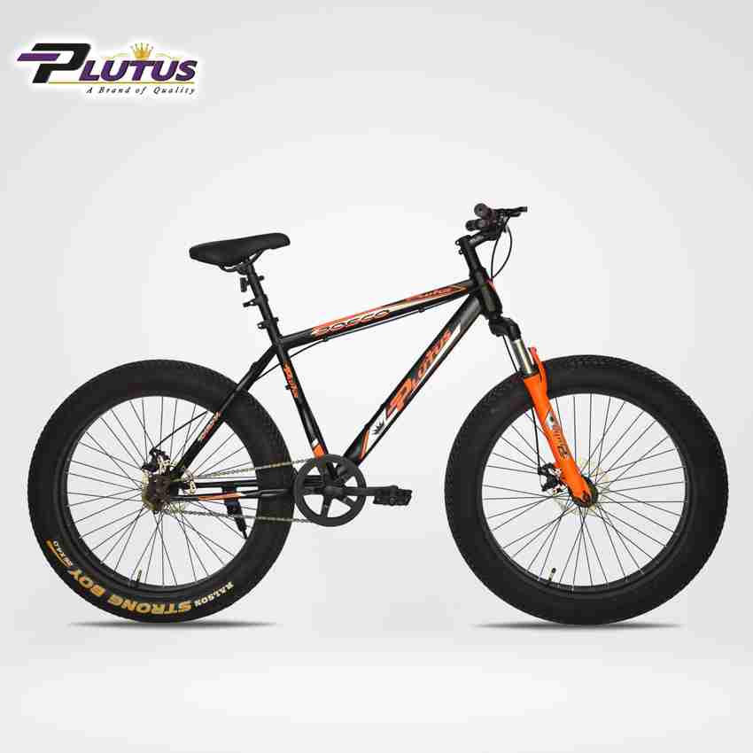 PLUTUS Bosco MTB Cycle Age 12 with Dual Disc Brake Single Speed Orange 26 T Mountain Cycle Price in India Buy PLUTUS Bosco MTB Cycle Age 12 with Dual Disc Brake Single Speed