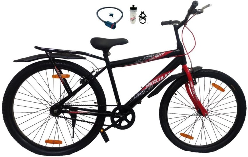 HERCULES WildRock Ranger Single Speed Cycle Inbuilt Carrier Bicycle 26 T Hybrid Cycle City Bike Price in India Buy HERCULES WildRock Ranger Single Speed Cycle Inbuilt Carrier Bicycle 26 T Hybrid Cycle...