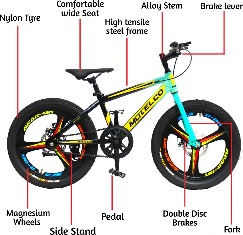 Bicycle size 20 online inch