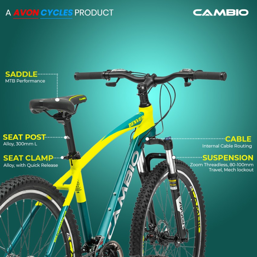 Cambio by Avon cycles 27.5T Mountain Cycle 27.5 T Mountain Cycle Price in India Buy Cambio by Avon cycles 27.5T Mountain Cycle 27.5 T Mountain Cycle online at Flipkart