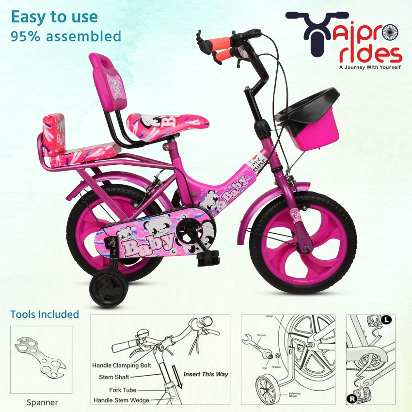 xaipro plus 14T CUTE BABY HEAVY DUTY BICYCLE PINK COLOUR 14 T BMX Cycle Price in India Buy xaipro plus 14T CUTE BABY HEAVY DUTY BICYCLE PINK COLOUR 14 T BMX