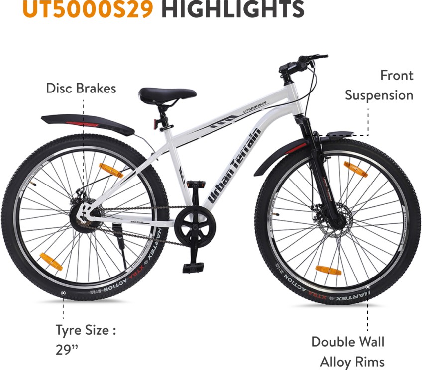 Urban Terrain Bolt Cycles for Men with Front Suspension Dual