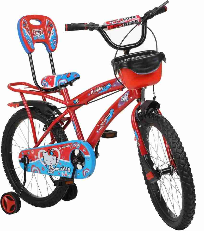 Junior Kid LK20 Red 0006 20 Inches Kids Cycle for 7 to 10 Years of