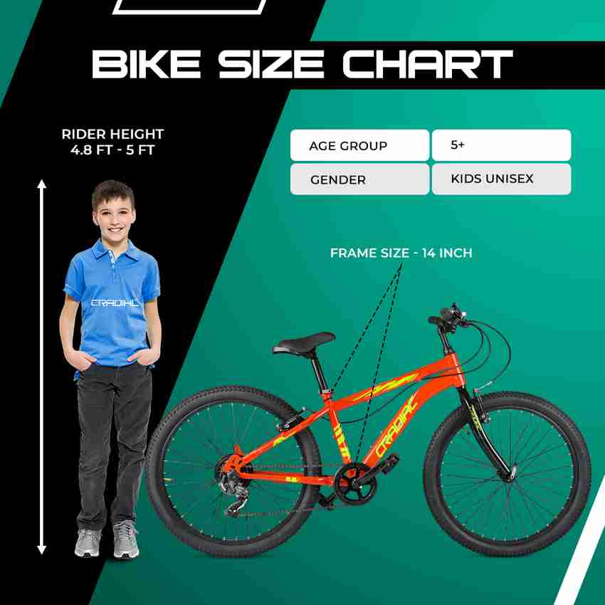 5 feet 7 sales inches bike size