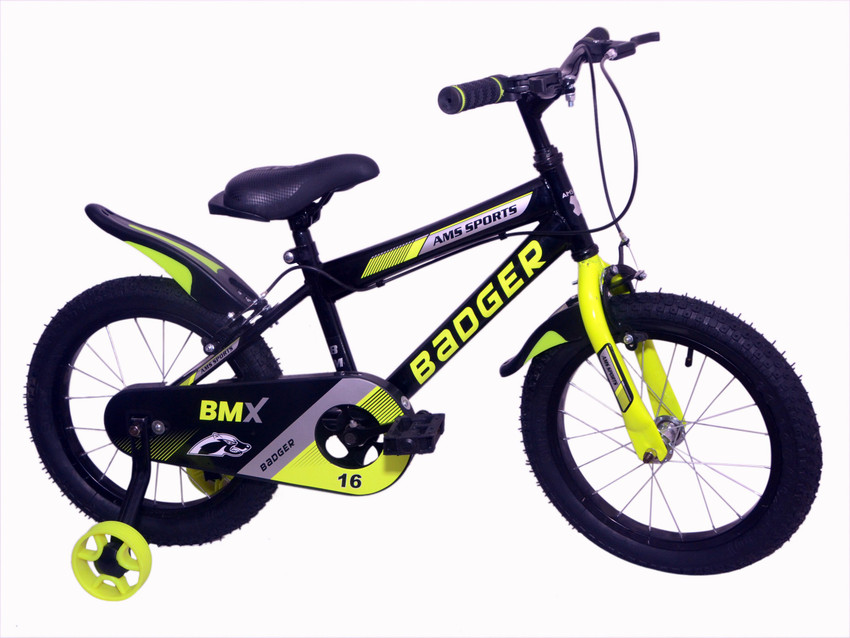 AMS Kids bicycles green color For 5 to 8 Years Semi Assembled 16T