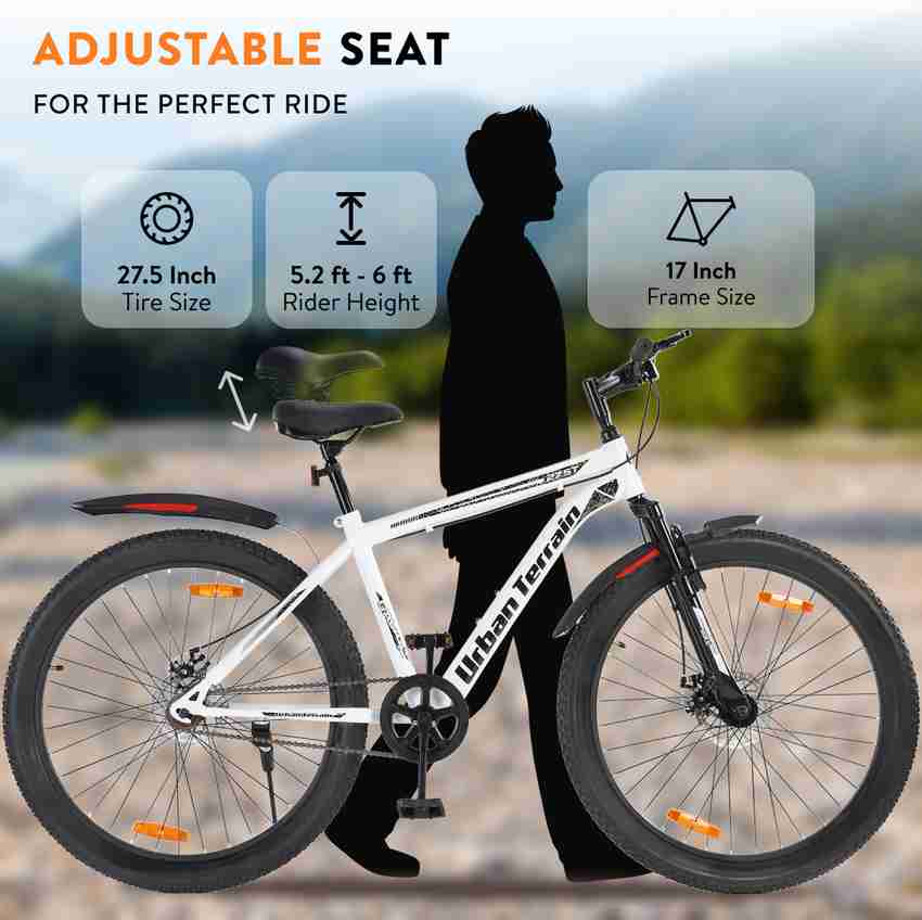 Urban Terrain Galaxy Pro High Performance Mountain Cycles For Men With Dual Disc Brake 27.5 T Road Cycle Price in India Buy Urban Terrain Galaxy Pro High Performance Mountain Cycles For