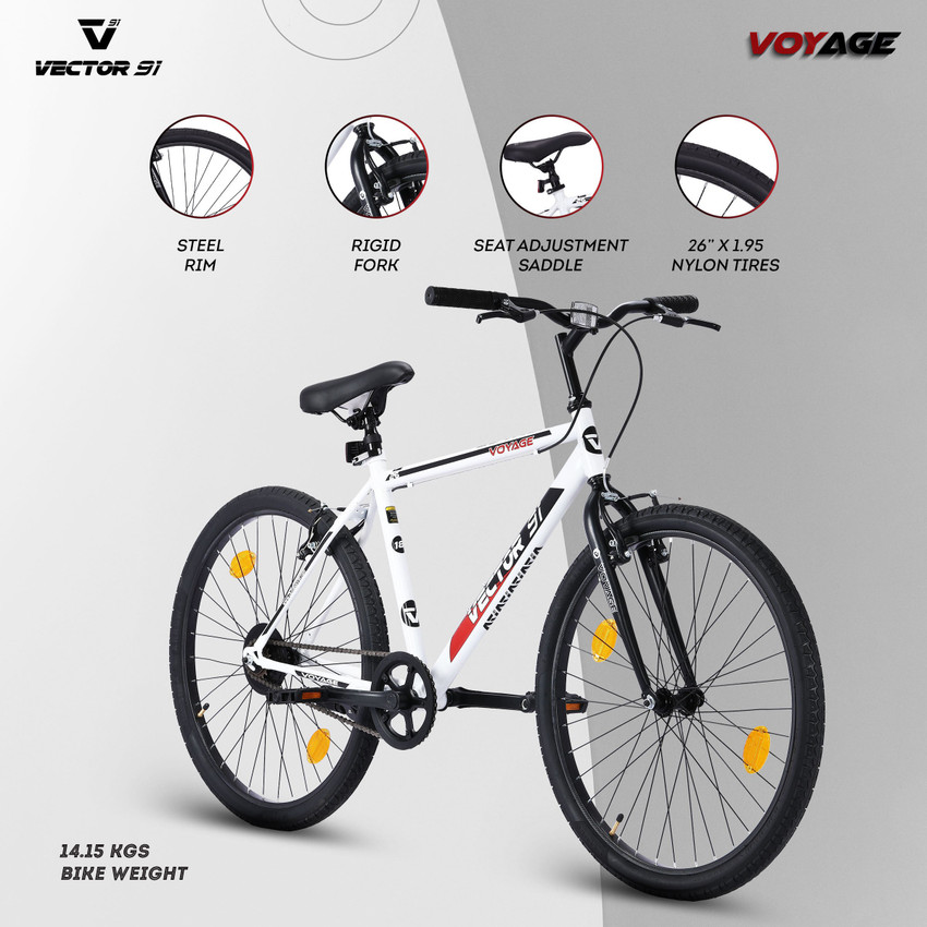 Hero urban shop 26t white
