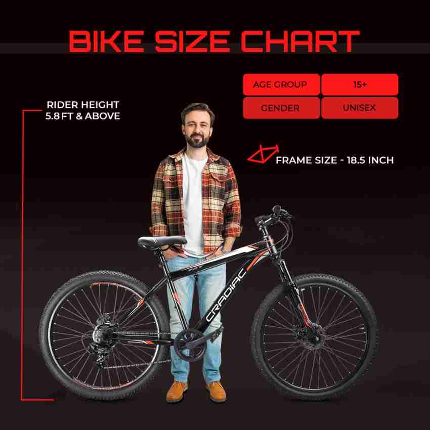 29 inch mountain bike height new arrivals