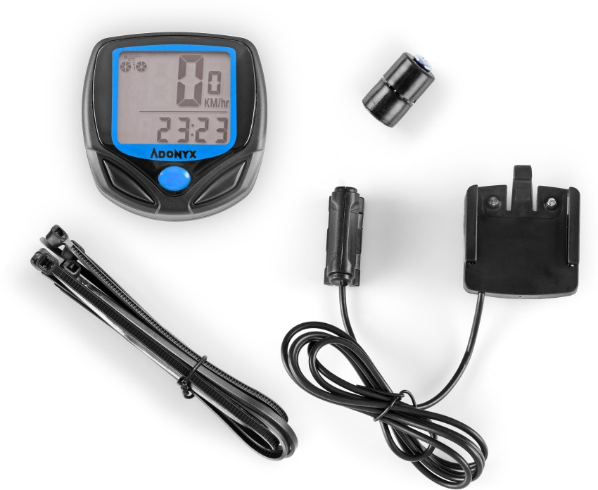 ADONYX 14 Function Waterproof Bicycle Computer Odometer Speedometer Wired Cyclocomputer Price in India Buy ADONYX 14 Function Waterproof Bicycle Computer Odometer Speedometer Wired Cyclocomputer onlin...