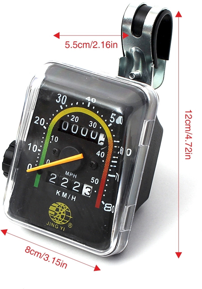 Mechanical bike speedometer best sale