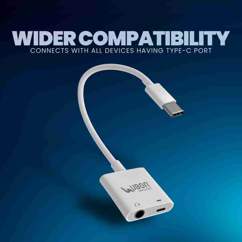 2 in 1 best sale audio charging adapter