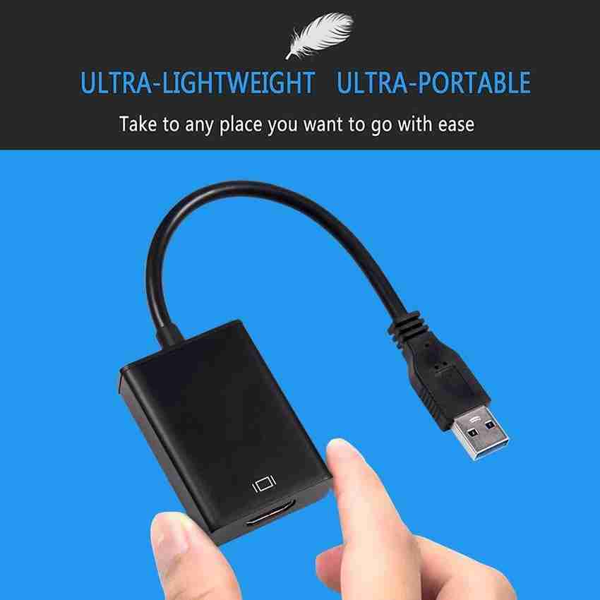 Cable conversor deals usb a hdmi