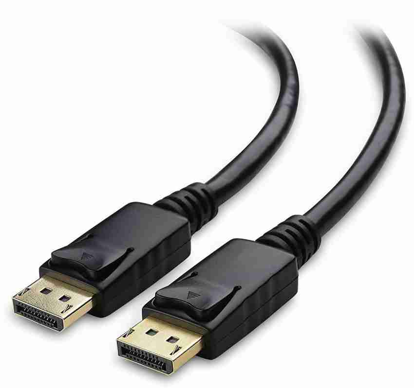 GIPTIP HDMI Cable 1.8 m 1.8Meter DP to HDMI Cable Gold Plated DP 1.2 Display  Port to HDMI Cable, 1080P Full HD Video for  Desktop/Laptop/Notebook/Computer/PC to HDTV/Monitor/Projector [6ft] -  GIPTIP 