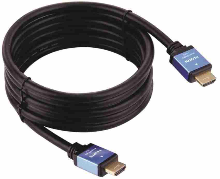 R3 GERMAN HDMI Cable 3 m Aluminium Cable Shielding HDMI 4K CABLE 3M - R3  GERMAN 