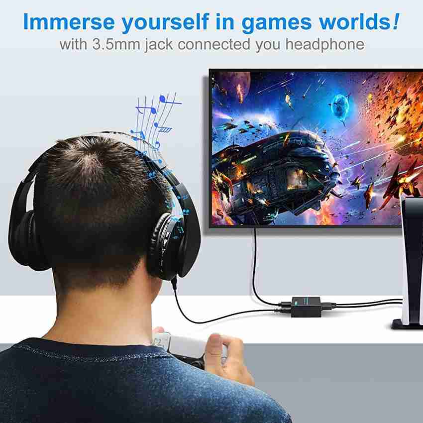 Aux to hdmi hotsell cable ps4