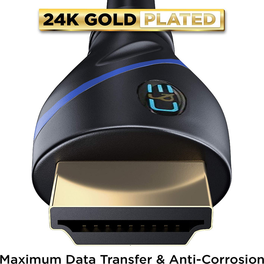 C E HDMI Cable 6 m 4K HDMI Cable 20 feet 6 Meters High Speed 10.2Gbps HDMI Cable 4K HDR 3D 2160P 1080P Ethernet 28AWG PVC HDMI Cord Audio Return ARC