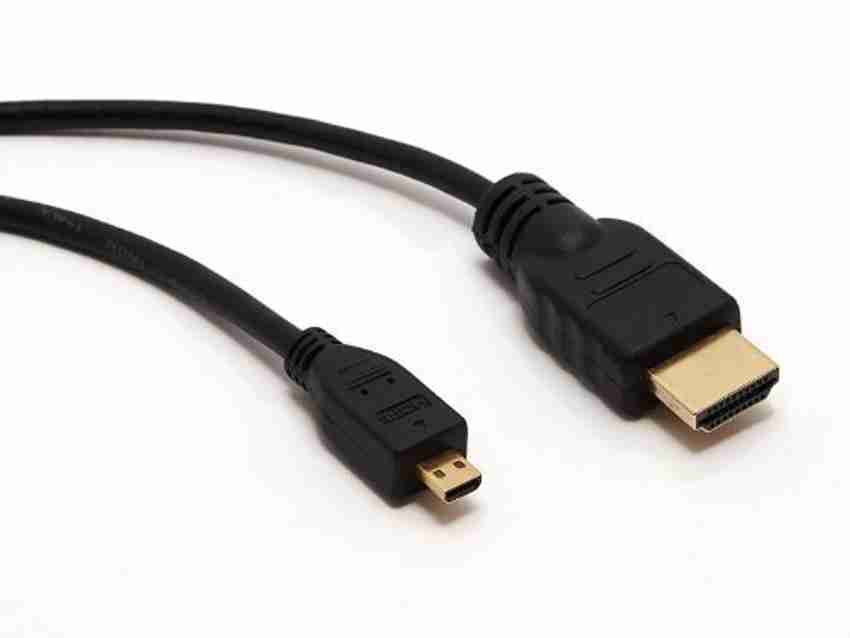 DEVBHOOMI HDMI Cable 1.5 m DB HDMI Type D to HDMI Type A