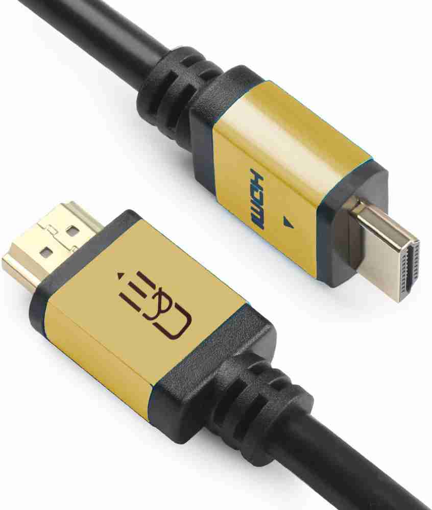 C & E HDMI Cable 10.67 m Meter 35ft ULTRA HDMI 2.0-18Gbps 4K@60Hz 2K@144/ 165Hz (GOLDEN) - C & E 