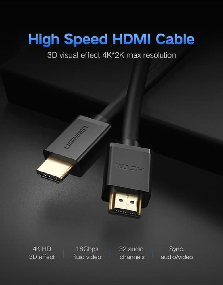 Ugreen HDMI Cable 1 m 10106 Ugreen Flipkart