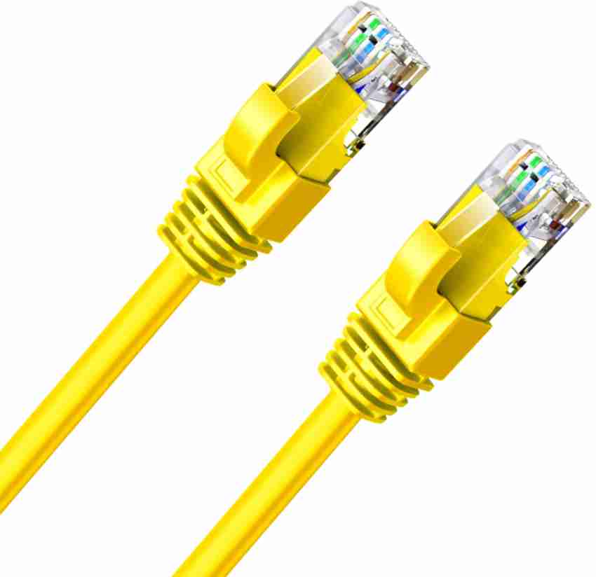 Cat 6 Riser Ethernet Cable Yellow, Unshielded