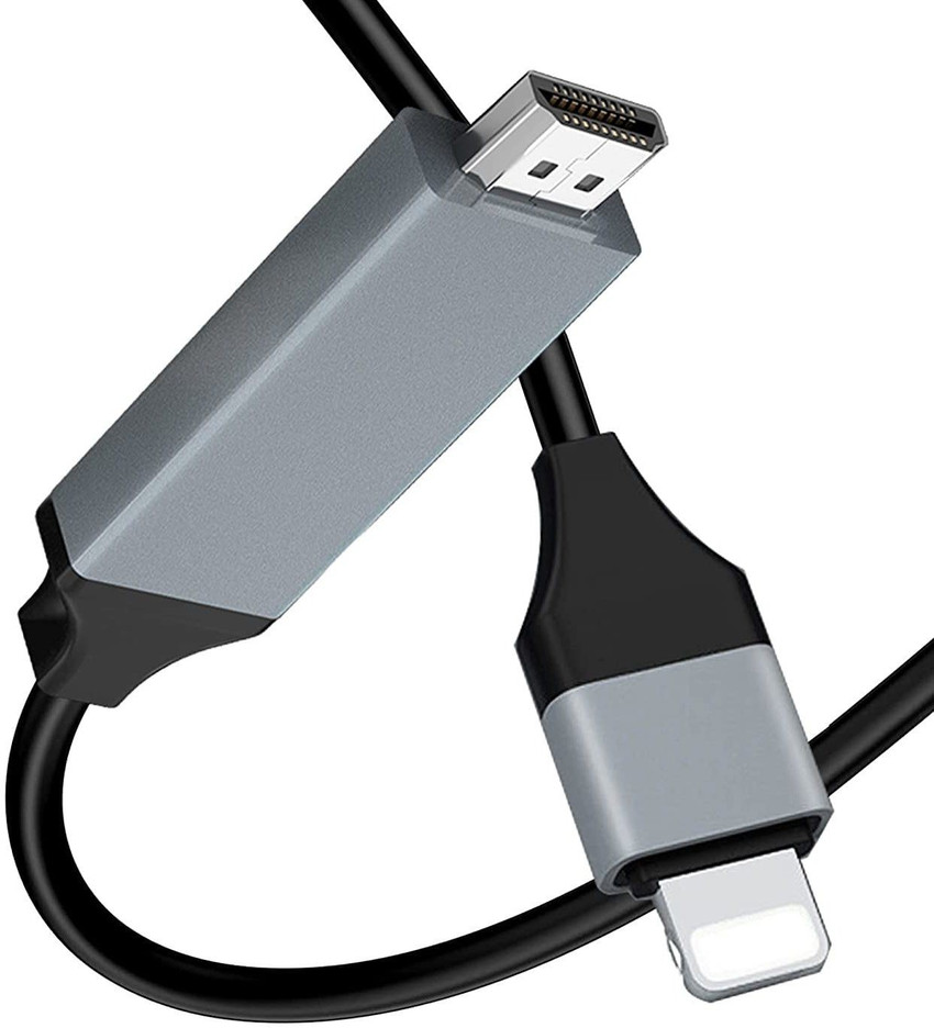Cable lightning best sale a hdmi