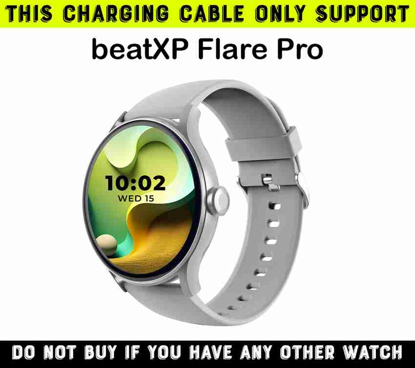 HexaGear Magnetic Charging Cable 2 A 0.3 m NA beatXP Flare Pro 1.39 HD Display Bluetooth Calling Smart Watch HexaGear Flipkart