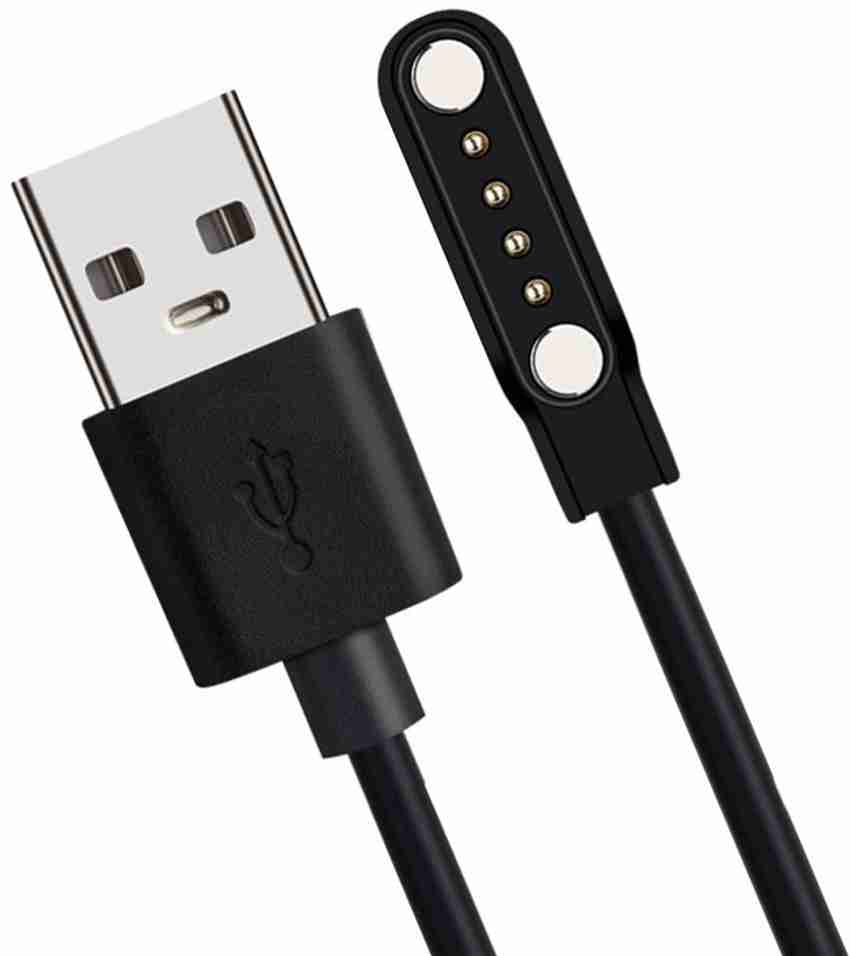 TROST Magnetic Charging Cable 0.3 m 4 Pin USB charger Cable for Wonder Smartwatch TROST Flipkart